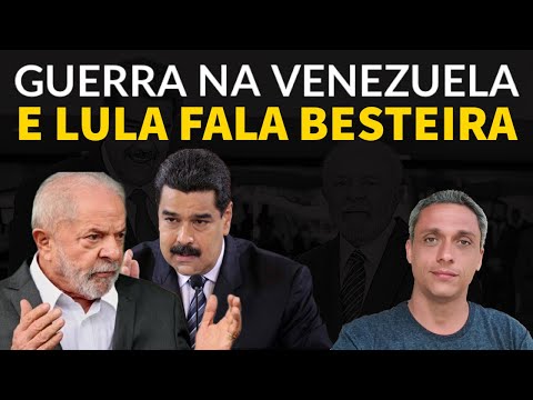 Venezuela quer guerra e LULA fala mais besteira – A falta que faz um Bolsonaro