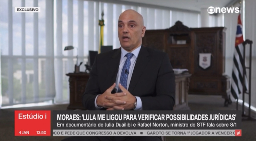 Moraes confessa que aconselha Lula a iniciar demandas que ele próprio irá julgar